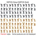 50 Gris 50 Dorado