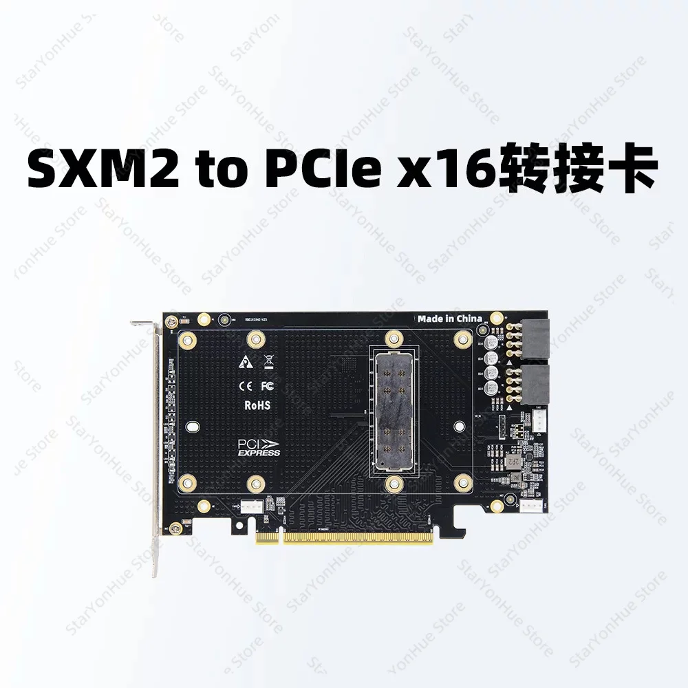 For NVIDIA Tesla V100 SXM2 GPU SXM2 to PCIe x16 Adapter Card Server Graphics Conversion Board