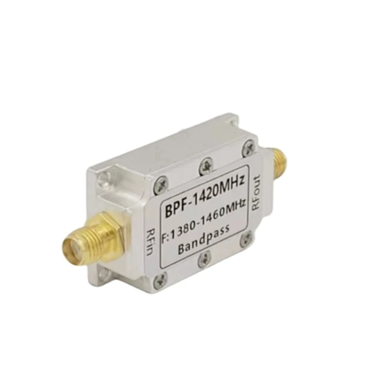 1420MHz SAW RF Bandpass Filter for Radio Astronomy, 80MHz Bandwidth 1420MHz BPF rf amplifier