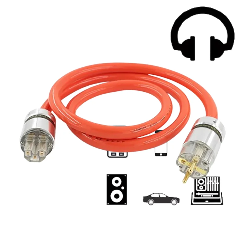 

Premium 5N OFC EU Schuko AC Cable for Linn K800 Amplifier Audiophile Grade​