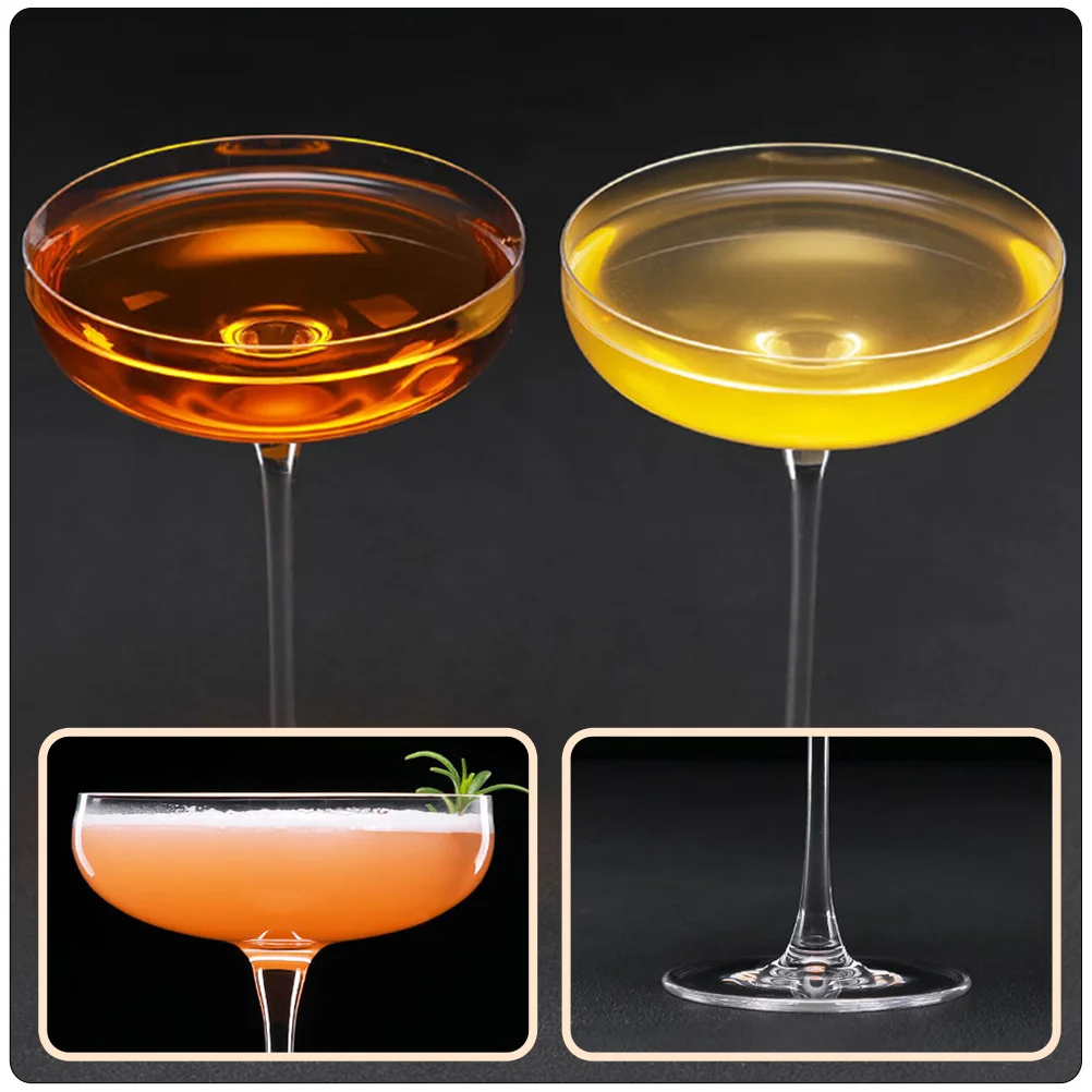 

Cocktail Glass Crystal Mixing Flutes Sparkling Gin Glasses Creative Practical Container Lor Coffee