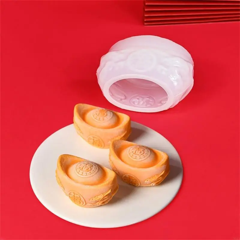 D0AD Chinese New Year Themed Mousse Cake Molds for Unique Dessert Presentations