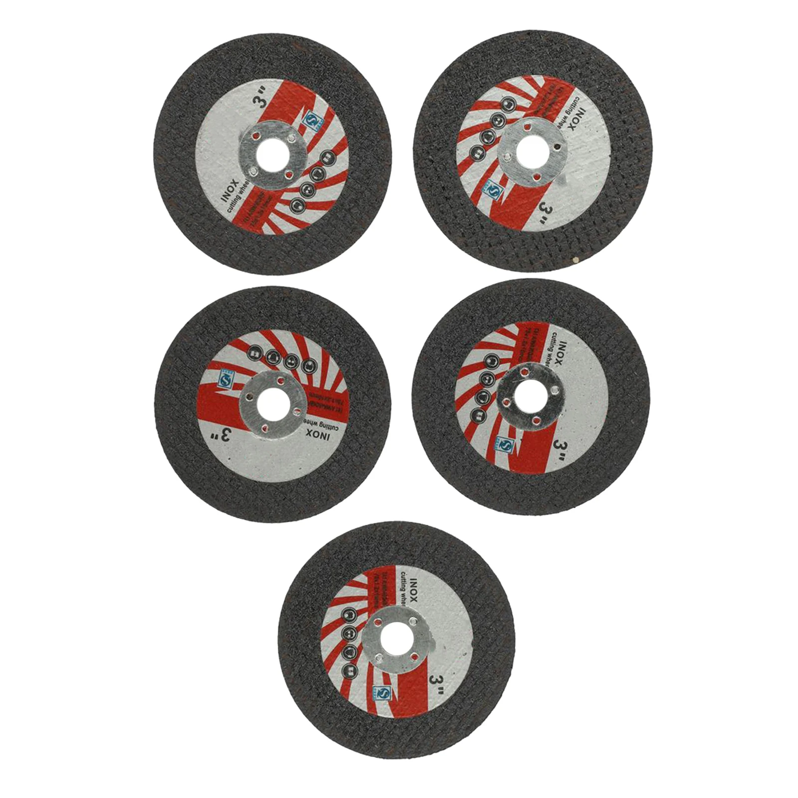 

Grinding Wheel 5pcs Cutting Discs Cutting Discs 1.2mm Thickness Resin 10mm Bore 5x Steel 75mm Stone Black Tool