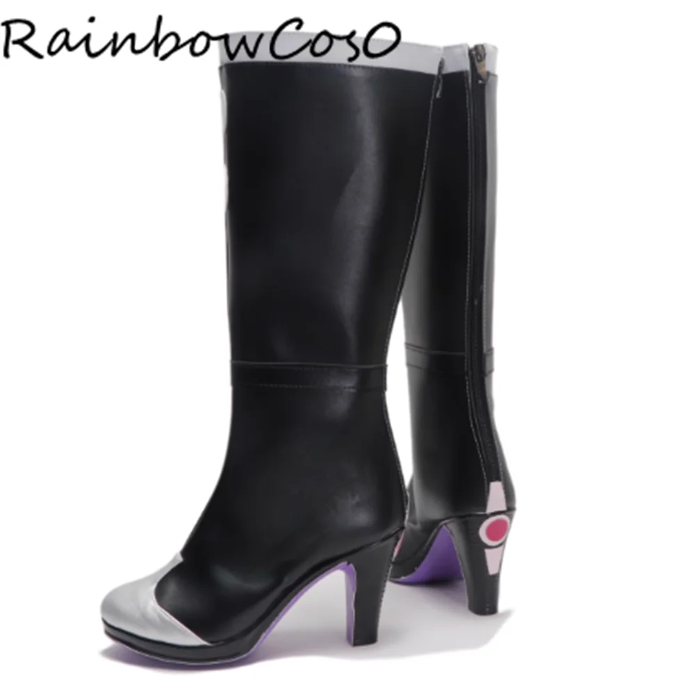 Shinigami Master Detective Archives Enigma Archives: Rain Code Cosplay Shoes Boots Game Anime Party Halloween RainbowCos0 W5339