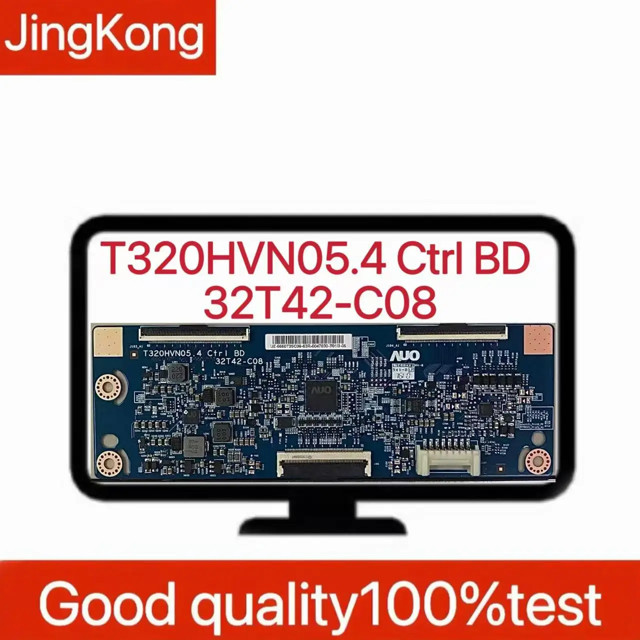 Para placa de repuesto de TV de 50 pulgadas T320HVN05.4 32T42 C08 Tcon Board T320HVN05.4 Ctrl BD 32T42-C08 placa lógica de 50 pulgadas