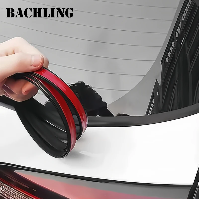 Car Y Shape Rubber Seal Hollow Glass Window Edge Weather Strip Sticker Auto Weatherstrip Windshield Rubber Seal