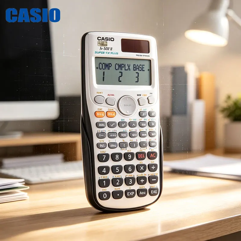 Casio FX-82ES/FX-50FII Scientific Calculator Essential for Accounting CPA Certification Physics and Chemistry Competition