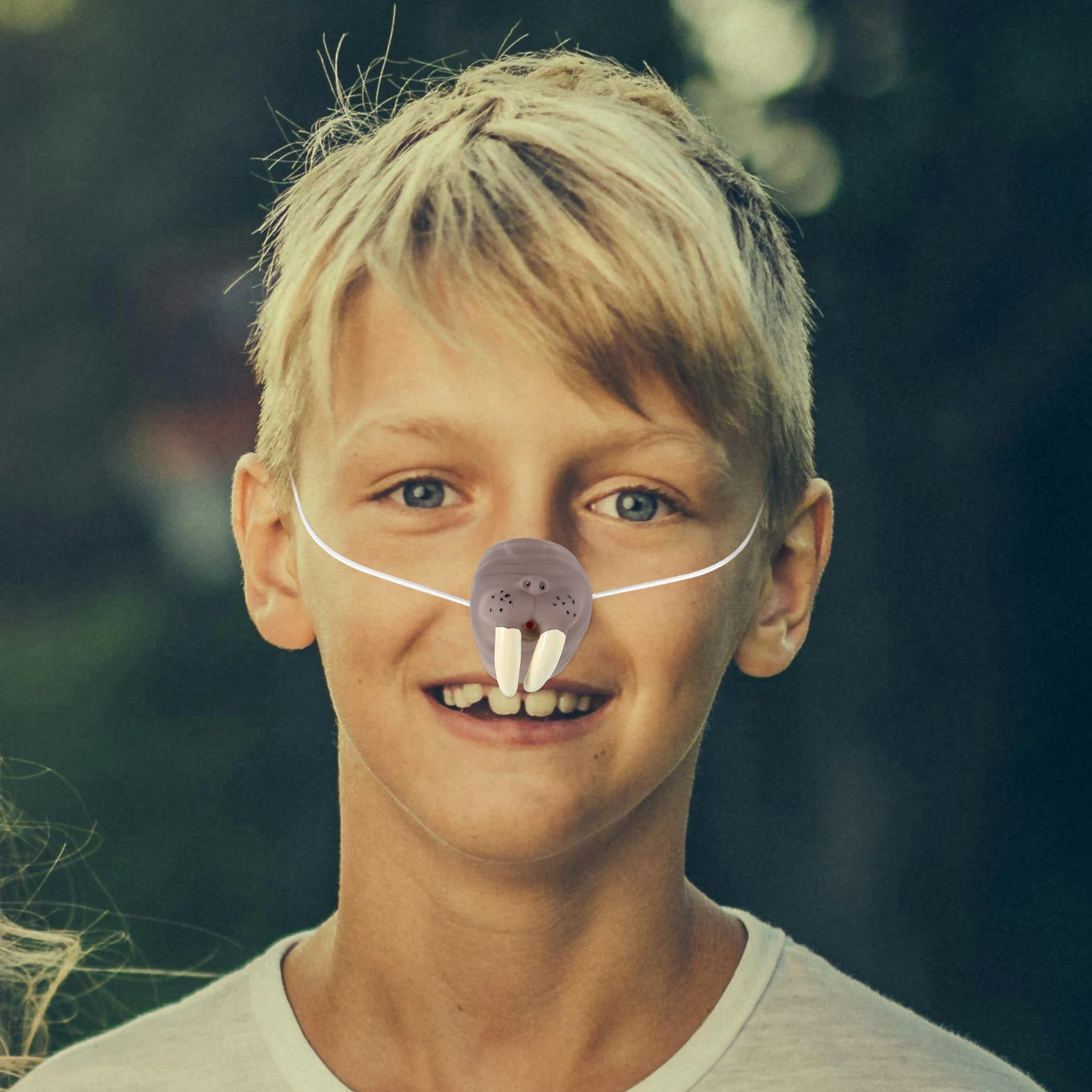 1 قطعة قناع الأنف الفيل البحر للحزب تأثيري واقعية الحيوان الأنف الدعامة كابينة تصوير الديكور المحمولة محاكاة التبعي #2