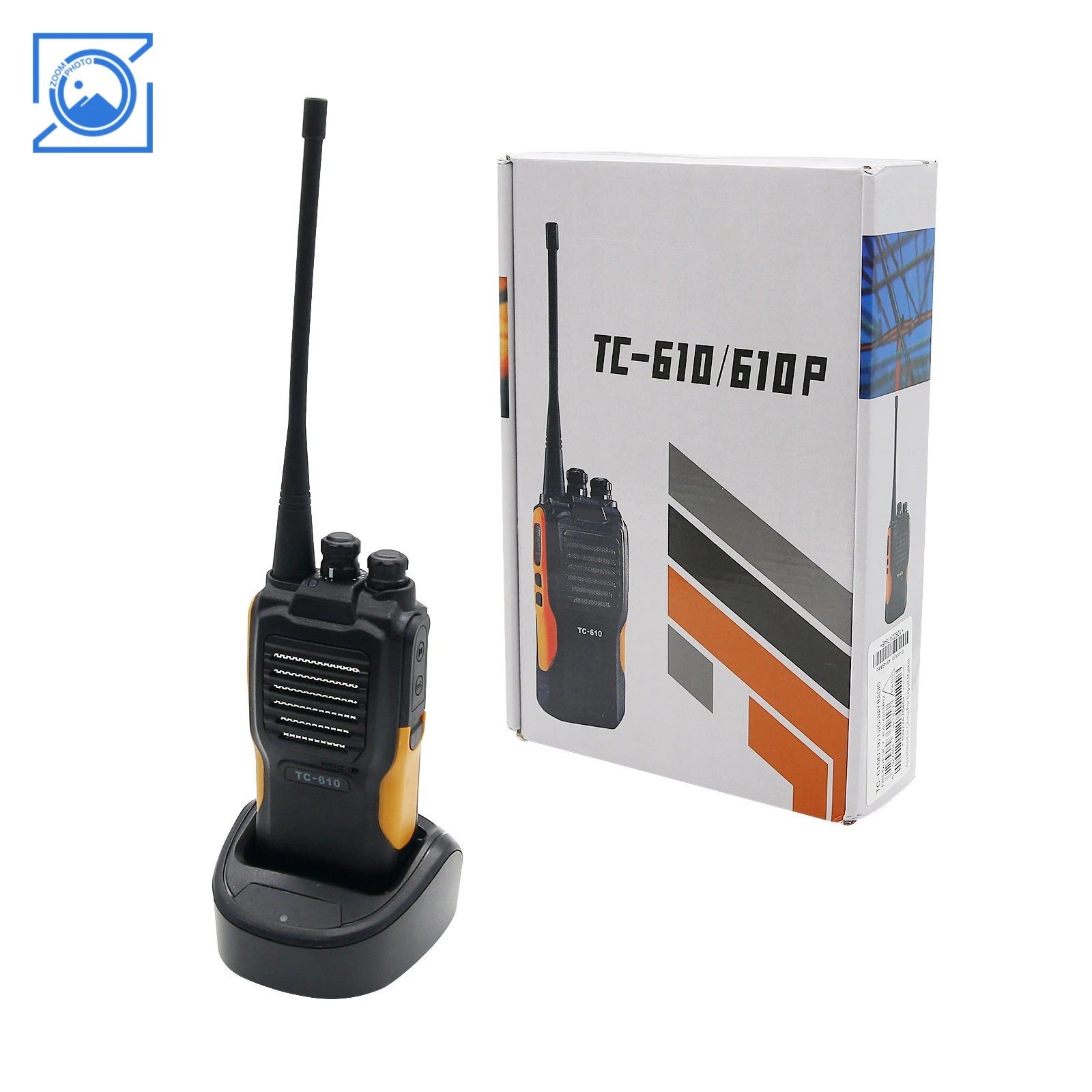 IP66 مقاوم للماء TC-610 لاسلكي تخاطب 5 واط راديو محمول VHF UHF جهاز إرسال واستقبال طويل المدى 5-10 كجم الاتصالات