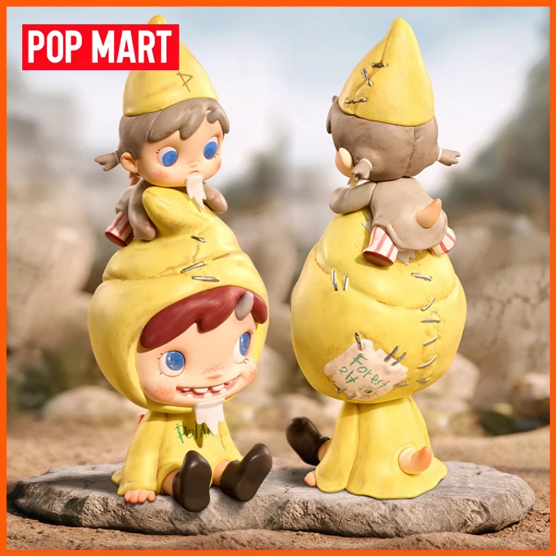 

POPMART Polar Doubly Curious Spriteling Figure Ornaments Gift Polar Blind Box Surprise Gifts Mystery Box Cute Anime Doll Toys