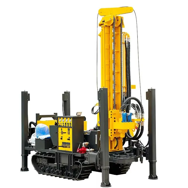 

Customized 200m Wheeled Pneumatic Drill High-Efficiency Mobile Diesel Deep Well Water Well Drilling Rig