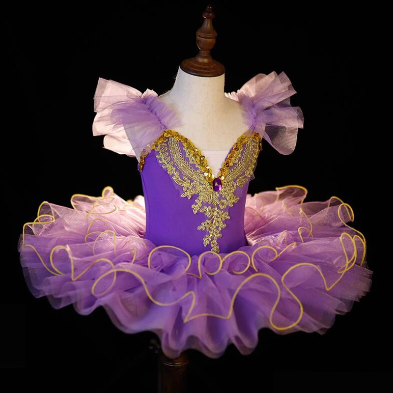 Kids Toddler Ballet Tutu Dancing Dress Children Swan Lake Costumes Ballerina Clothing Teen Ballroom Ballet Outfits For Girls