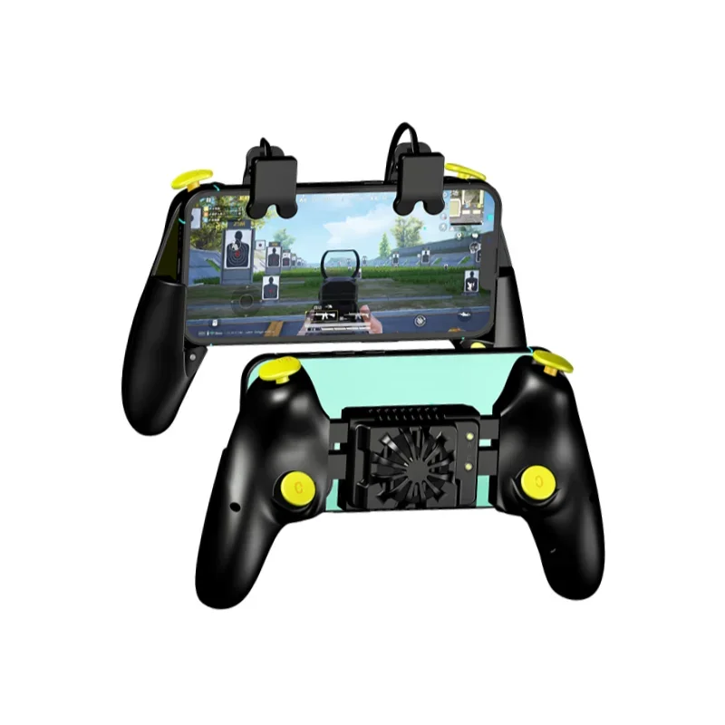 

Four-button six-finger automatic connection semiconductor camera multi-macro function gamepad