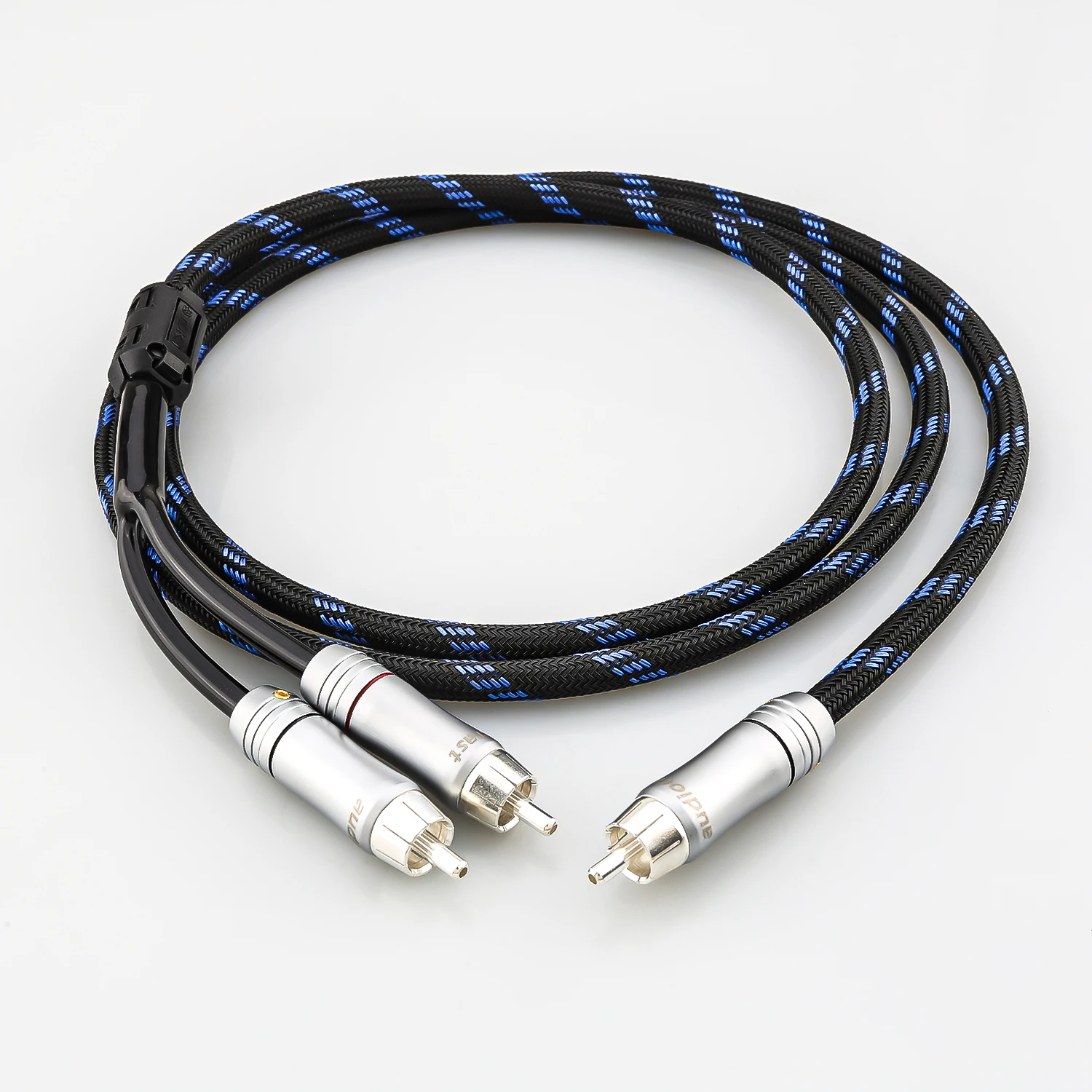 

HIFI 0.5m,1m,1.5m,2m,3m,5m Subwoofer Y Cable RCA 1 Male to 2 Male Audio cable