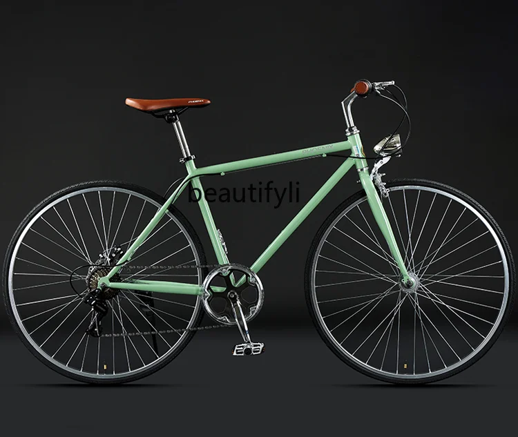 Road Bike Women's Adult Model Lightweight Retro Commuter Men's Variable Speed Fr202 City Bike