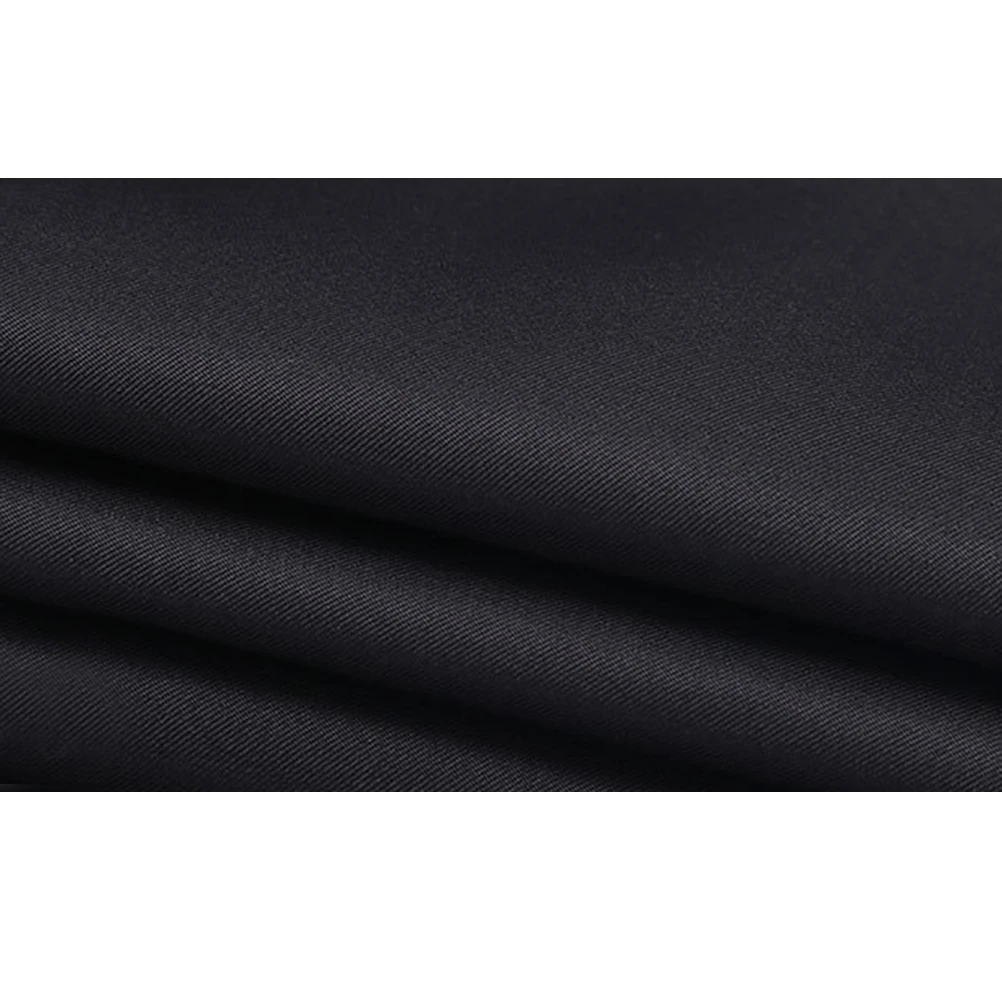 

Long Sleeve Unisex Chef Coat Oil-Proof Easy Wash Breathable Wear-Resistant Kitchen Restaurant Hotel Workwear Size Xl (Black)