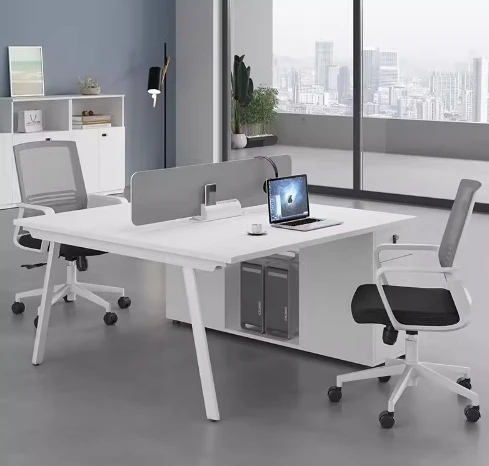 Office Studio Furniture 6 Seat Partition Open Group Office Work Desk Cubicle Modular Workstation Table