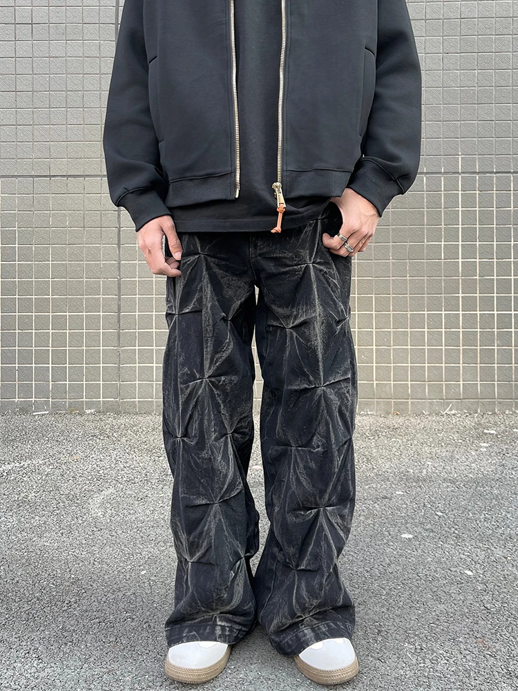 

Джинсы ONPT American Retro с эффектом потертости, прямые, свободного кроя, широкие штанины, повседневные, молодежные, трендовые, джинсовые брюки