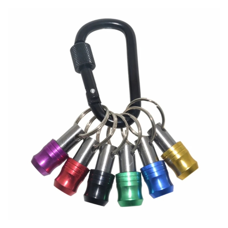 

Versatile 1/4Inch Shank Bits Holder Quality Carbon Steel, Rust Resistant, Perfect for Personalized Key Organization