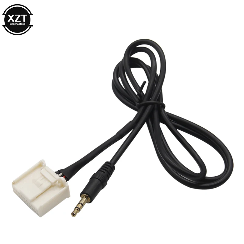 

3.5mm Car AUX Audio Input Cable 20 Pin Radio Male Interface Adapter for Toyota Camry RAV4 Corolla 4Runner Highlander Yaris