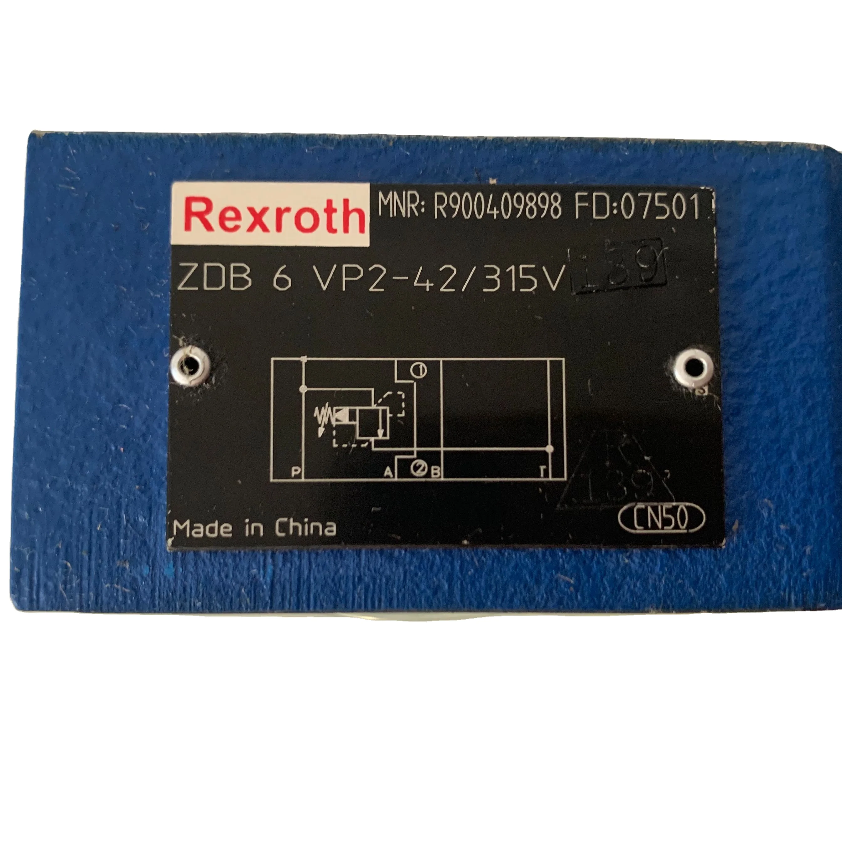 ZDB 6 VP2/42/315V R900409898 ZDB6VP2-42/315V  rex roth origin solenid valve in stock competitive genuine product