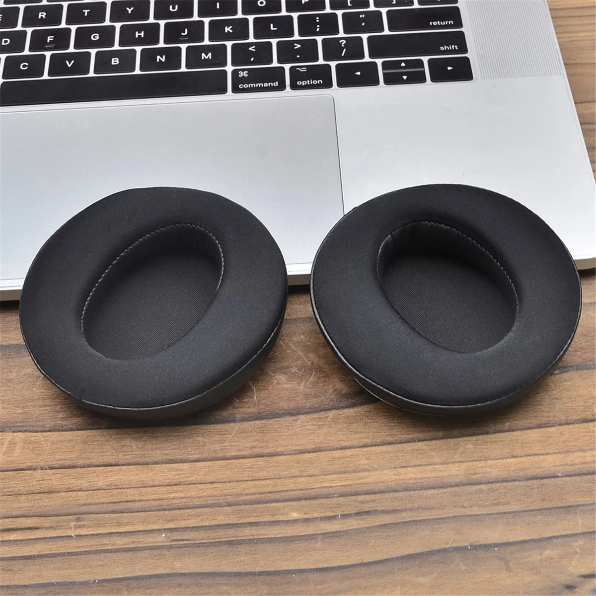 ABJZ Replacement Ear Pads for E7 & E7-PRO Headphones Soft Protein Leather, Memory Foam Sponge Earmuffs