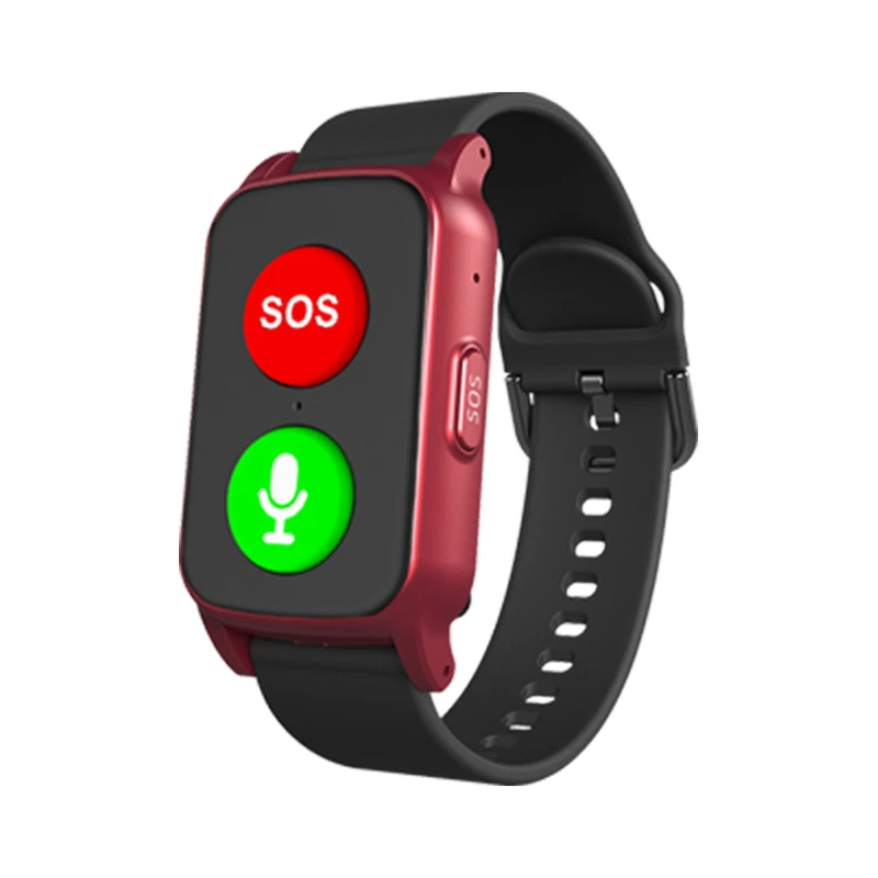 

Heart rate, body temperature, blood oxygen, waterproof, GPS positioning bracelet for the elderly, fall and insert the card.