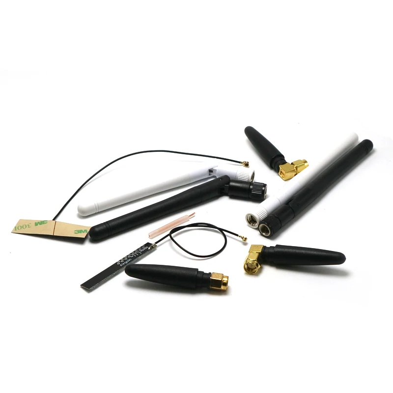 2PCS 2.4Ghz 3dbi  WIFI Antenna 2.4G RP SMA Male Universal Antennas Amplifier WLAN Router Antenne Booster 2400-2500mhz