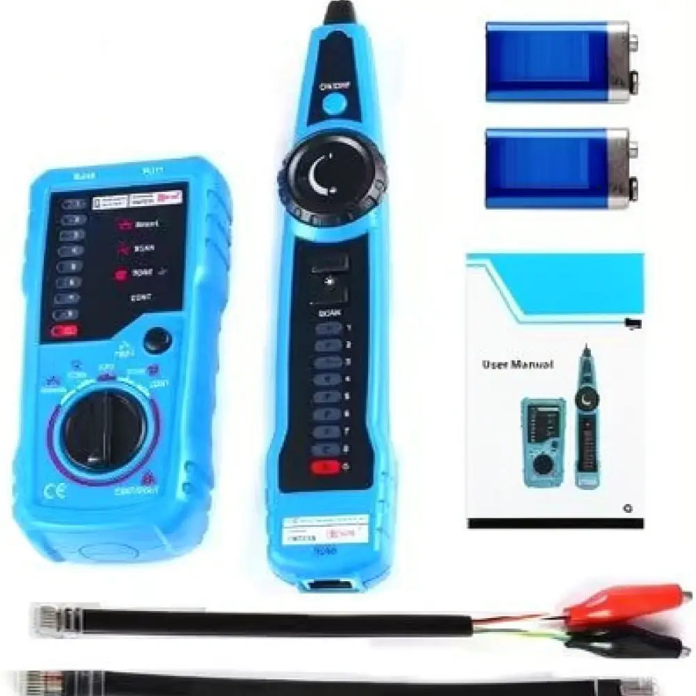 Advanced Network Wire Tracker Ethernet Cable Tester For Telephone Line Fault Locator Professional Diagnostic Kit
