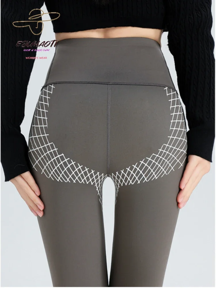 Frauen Micro Ausgestelltes Hosen Neue Mode Knöchel Zipper Hohe Taille Erscheinen Dünne Leggings Schlank Stretch frauen Hosen Feste Hosen