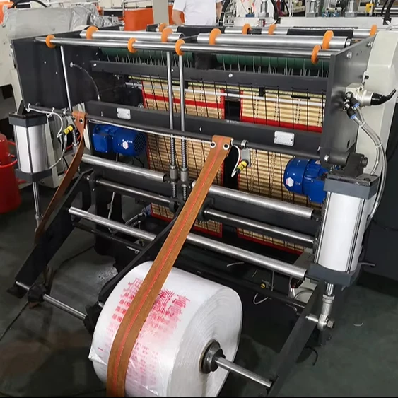 Polythene Cutting Making Machine Machine Pour Sachets Plastic Poly Ldpe Nylon Plastic Bag Machine Made in China