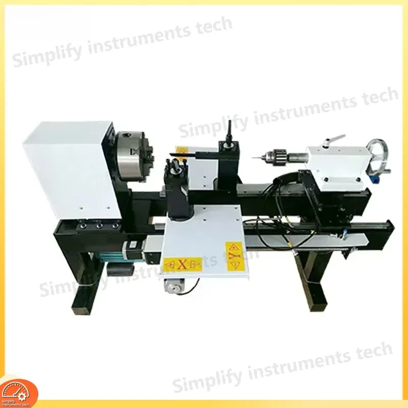 4 Axis CNC Woodworking Lathe Mini Bead Drilling Multifunctional Small Numerical Control Wood Carving Tool DIY