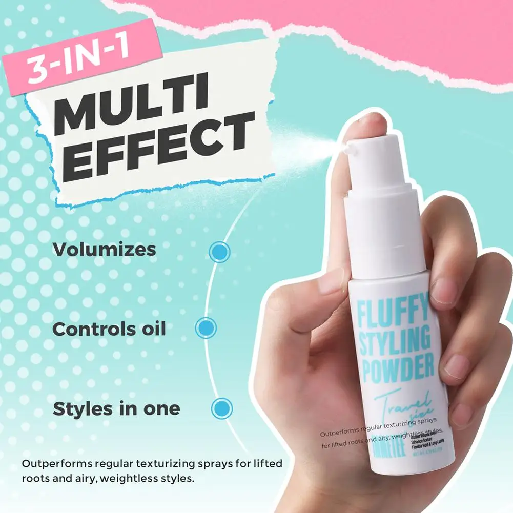 1 stücke Haar Pulver Flauschigen Erhöhen Haar Volumen Mattierende Pulver/Finalisieren Haar Design Styling Shampoo Haar Pulver Für frauen M T4T6