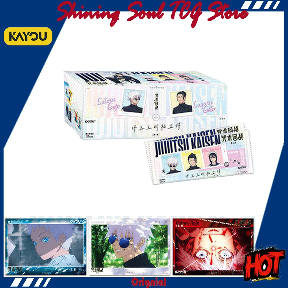 

Genuine KAYOU Jujutsu Kaisen Hidden Inventory Premature Death Polaroid Peel-Off Card Season 2 Anime Merchandise Collectible Card