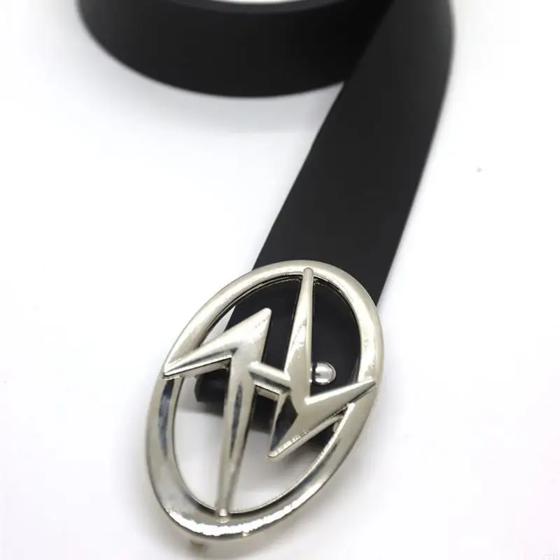 C71F عشاق الموضة حزام PU لحزام الخصر النسائي مع مشبك قابل للتعديل #2