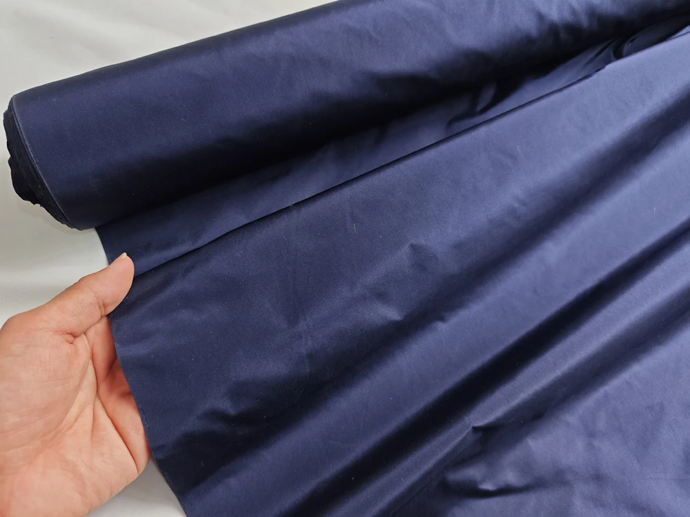 Picture 4: 47'' Wide By Meter Stiff Shaped Silk Taffeta Fabric Wedding Evening Gown Material Taffeta Silk