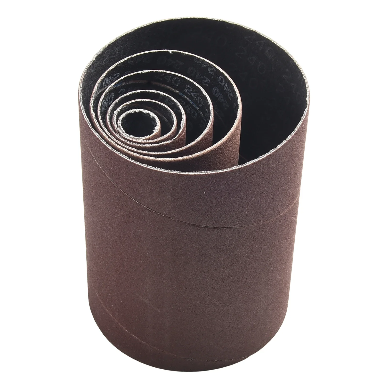 6Pcs Sandpaper 4.5'' Sanding Drum Sleeves Kit Sanding Paper Polishing Wheel 240 Grit 1/2''- 3'' For Plastic Wood Jade Polishing