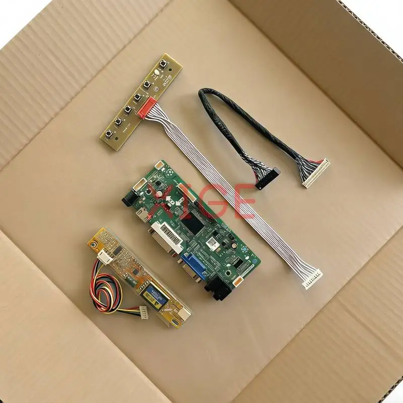 

Matrix Controller Drive Board Fit N141I1 TD141THCA1 LQ141K1LB1C N141I3 1-CCFL 1280x800 LVDS 30-Pin 1280*800 HDMI+DVI+VGA DIY Kit