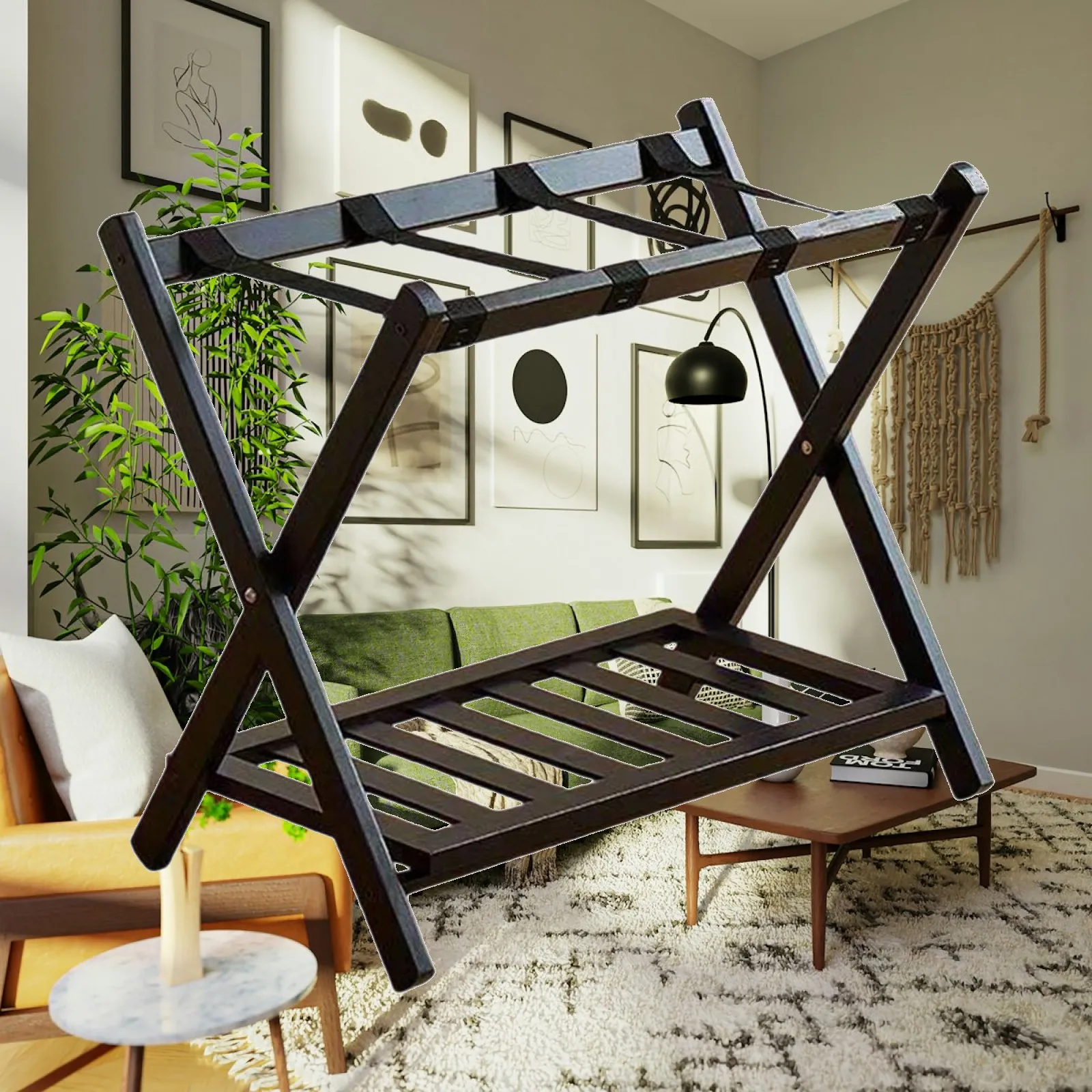 luggage-stand-with-bottom-shoe-shelf-foldable-wooden-storage-organizer-rack-for-hotel-guest-space