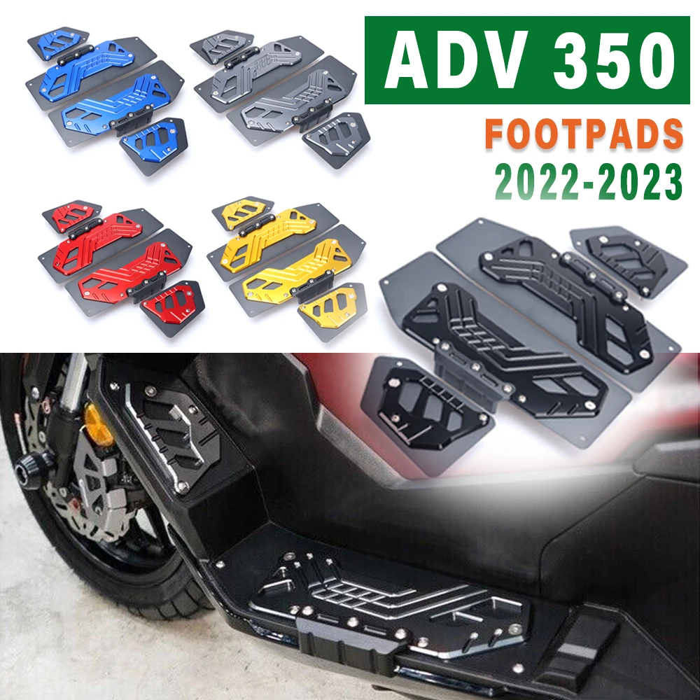 

For HONDA ADV350 Footrest ADV-350 ADV 350 adv 350 2022 2023 Motorcycle Accessories Footpads Foot Pegs Pedals Plate Pads