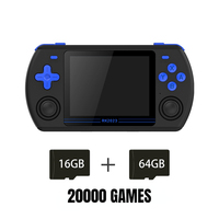 POWKIDDY RK2023 Original Dual TF Card 30000 GAMES 3.5 Inch HD RK3566 Chip Dual Speaker Stereo Retro Handheld Video Game Console