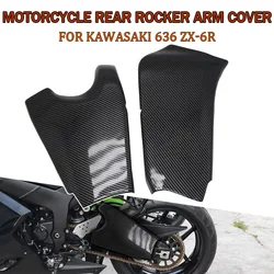 Motorfiets Onderdelen Voor Kawasaki Ninja 636 ZX6R ZX-6R 2005 2009-2019 Abs Carbon Fiber Kleur Swing Arm Protector Motorcycle behuizing