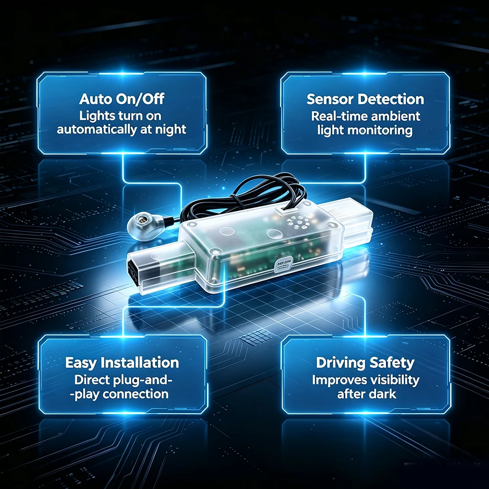 Automobiles Headlight Switch Control Module Sensor Coming leaving Home Kit For Ford Mondeo MK4 2007-2014 Accessories - view 3