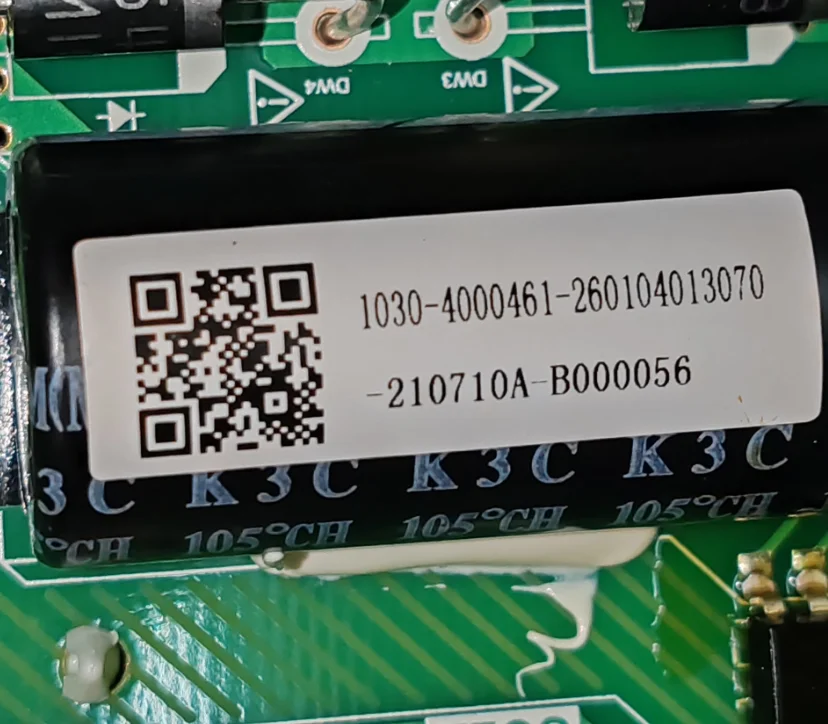 

HR.RTK2936.M.31 Three in one TV motherboard, tested well, physical photo for 61--72V 560MA