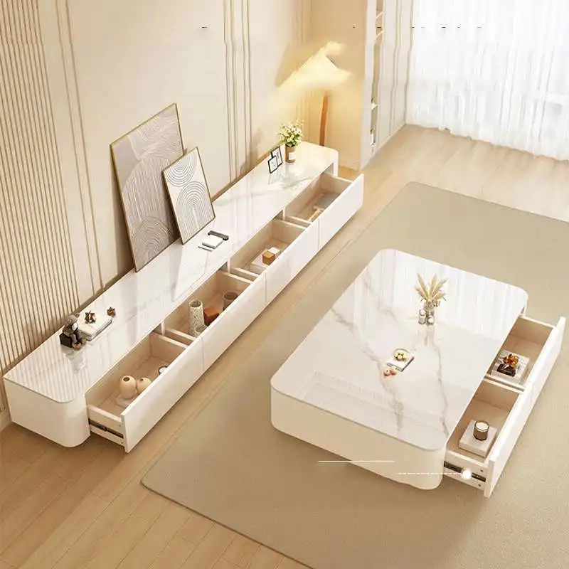 

Простые подставки для телевизора для гостиной, современные напольные подставки для хранения, винтажные подставки для телевизора, белая полка, витринный салон, мебель для гостиной Meuble