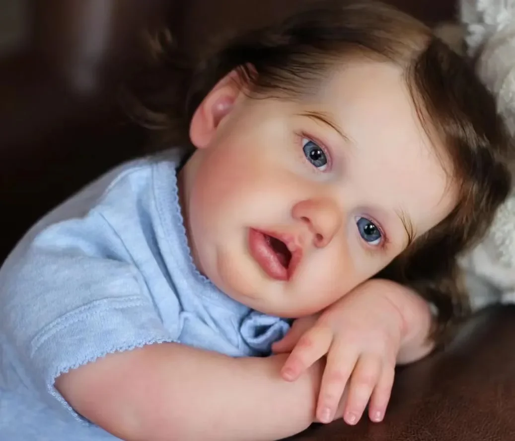 Auf Lager EGO 21 Zoll Limited Sold Out Edition Reborn Baby Doll Penny Unbemalt Kit mit Stoffkörper DIY Teil