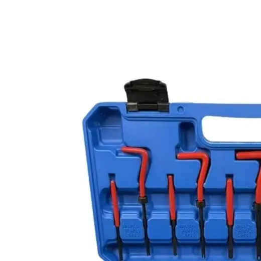 Metric Thread Repair Tool Kit 131 Components Including M5 M6 M8 Inserts Taps Dies 135 Degree Drill Bits and Break-Off Tools