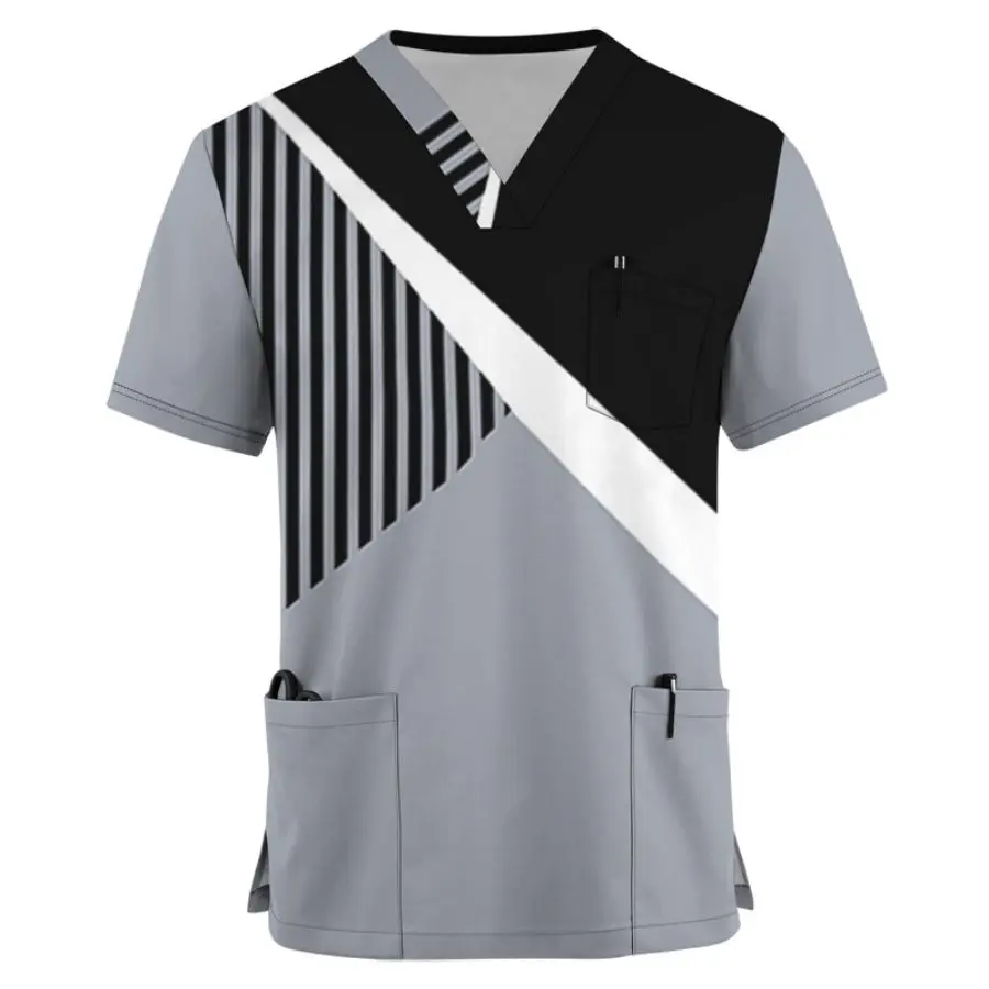 

Advanced summer workwear for male caregivers, short sleeves for multiple occasions, and versatile professional attire