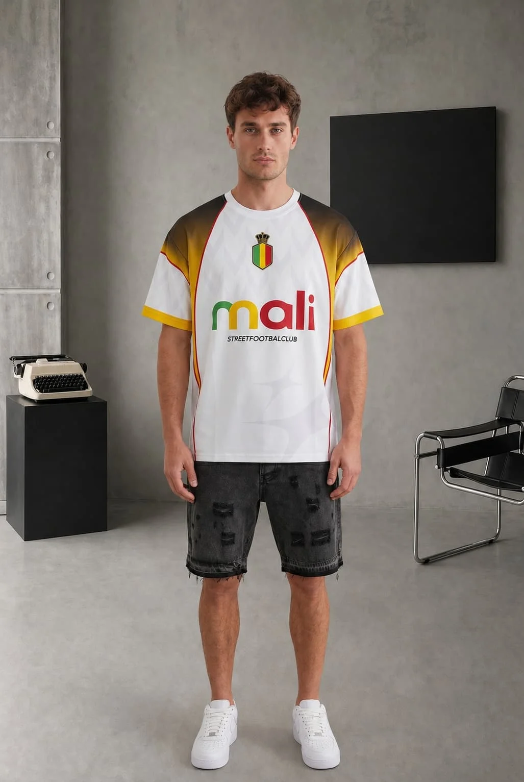 2027 New Mali American Racing Style Football Shirt Casual Sports Speed Dry T-shirt For Men Family Kids Tees Football Jersey Tops