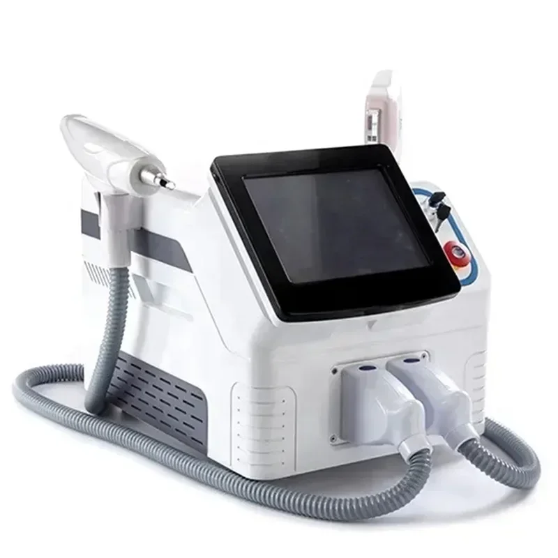 IPL OPT Nd Yag 1064nm Professional 3000w Laser Hair Removal Tattoo Cleaning Machine Vascular Therapy Skin Rejuvenation 2024